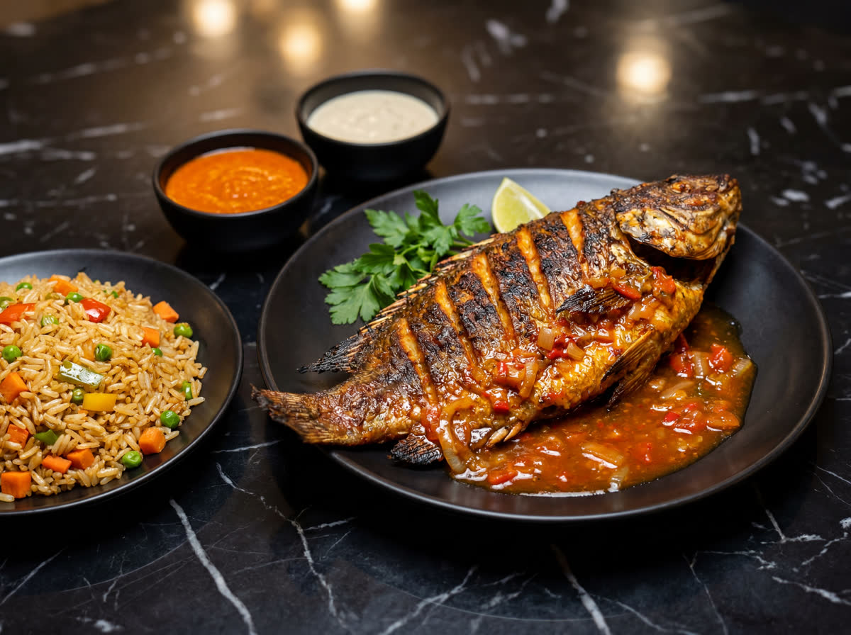 Grilled Tilapia Fish